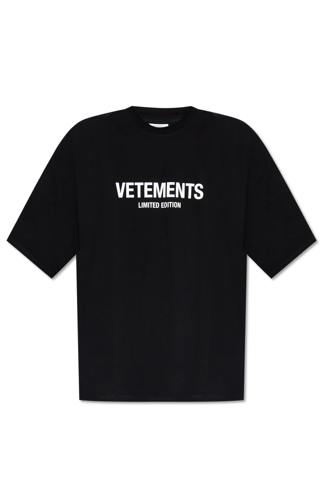 shirt with logo VETEMENTS - Raya T shirt 15234034 - Black T